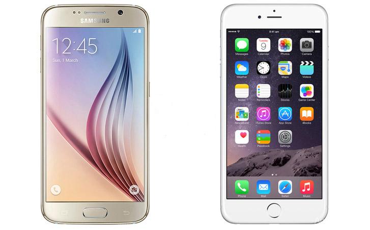 Samsung против iPhone