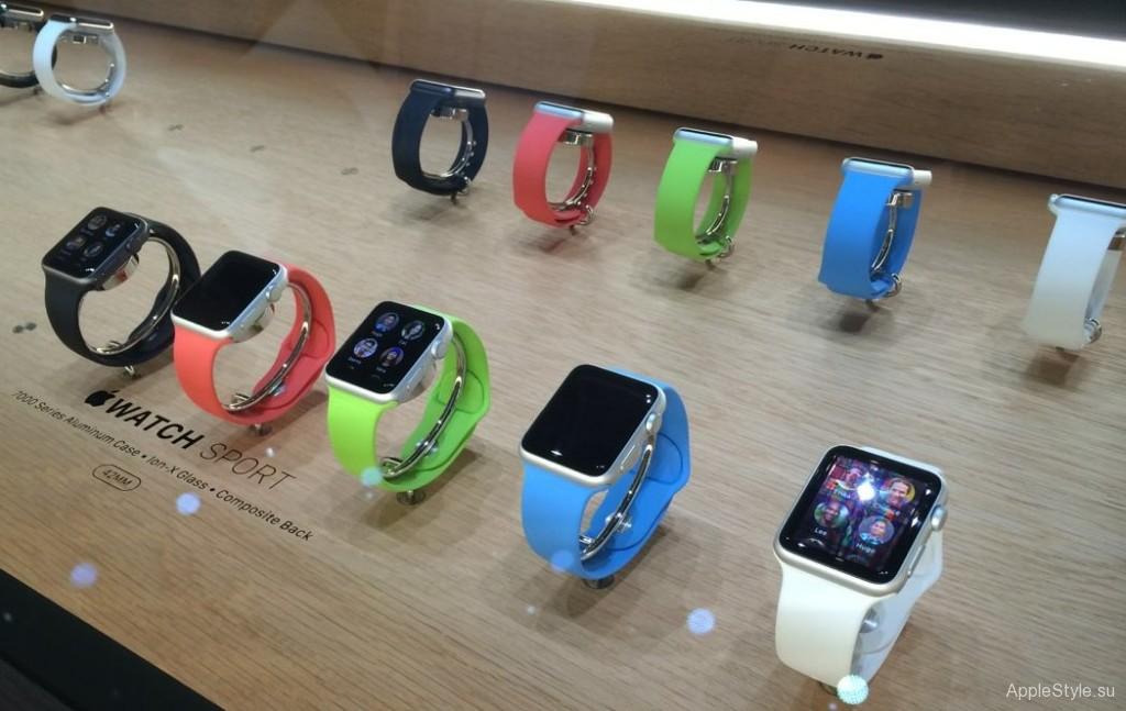 Apple Watch в магазине