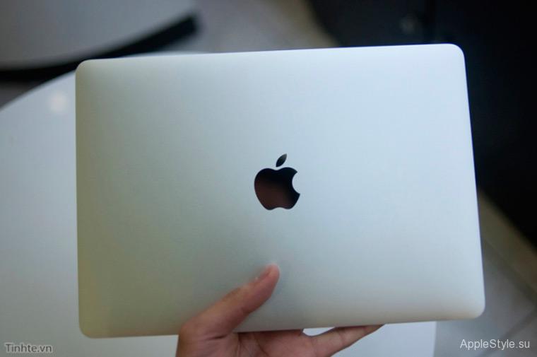 Размеры нового MacBook