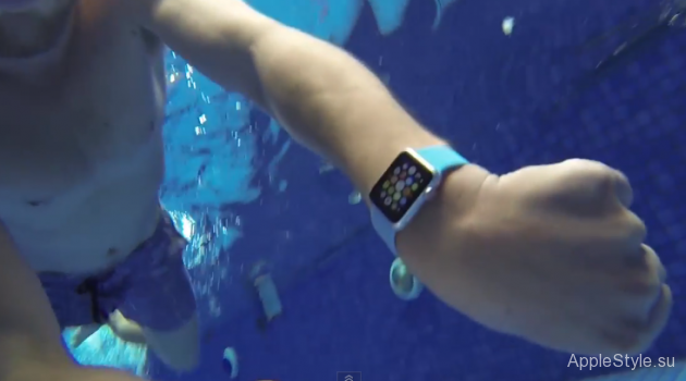 Apple Watch имеют хорошую защиту от воды
