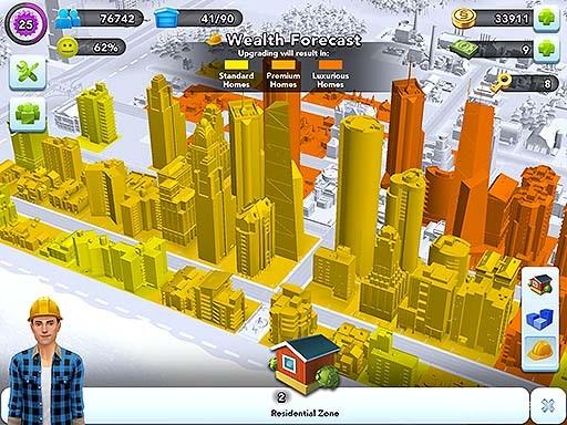 Планирование в SimCity BuildIt