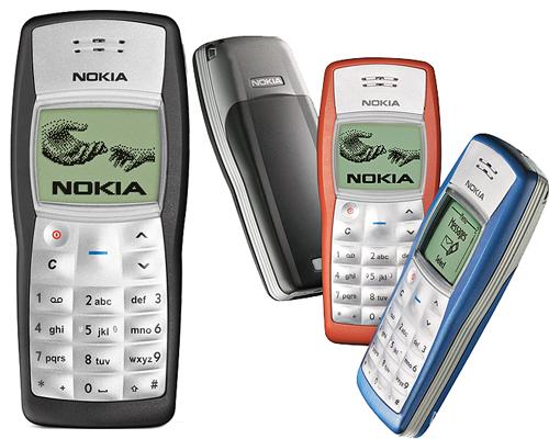Популярный и простой Nokia 1100
