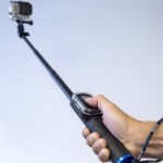 Съемка камерой GoPro с моноподом