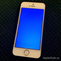 iPhone синий экран